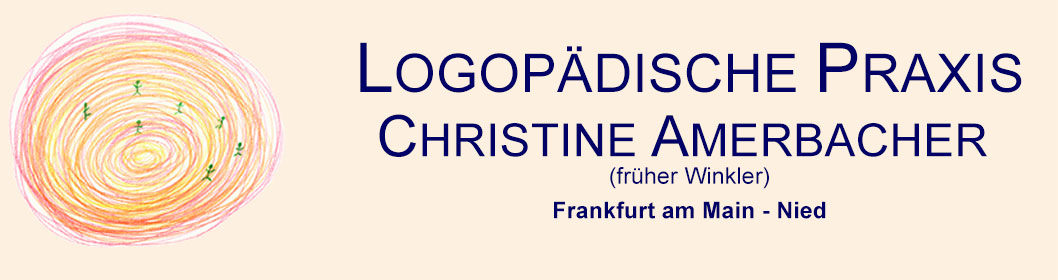 Logopädische Praxis Christine Winkler • Luthmerstraße 1 • 65934 Frankfurt - Nied • Tel.: 069 70 63 90 • info@logopaedie-winkler.de