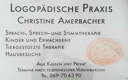 Logopädische Praxis Christine Amerbacher Frankfurt Nied